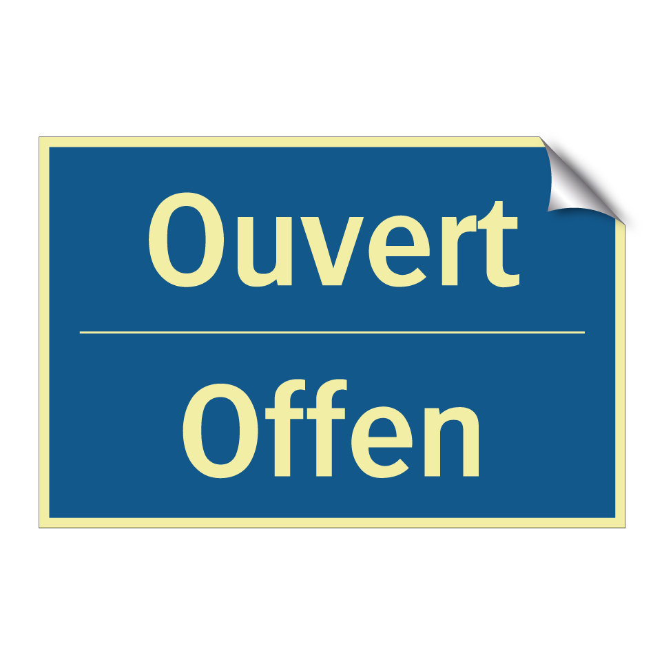 Offen - Ouvert