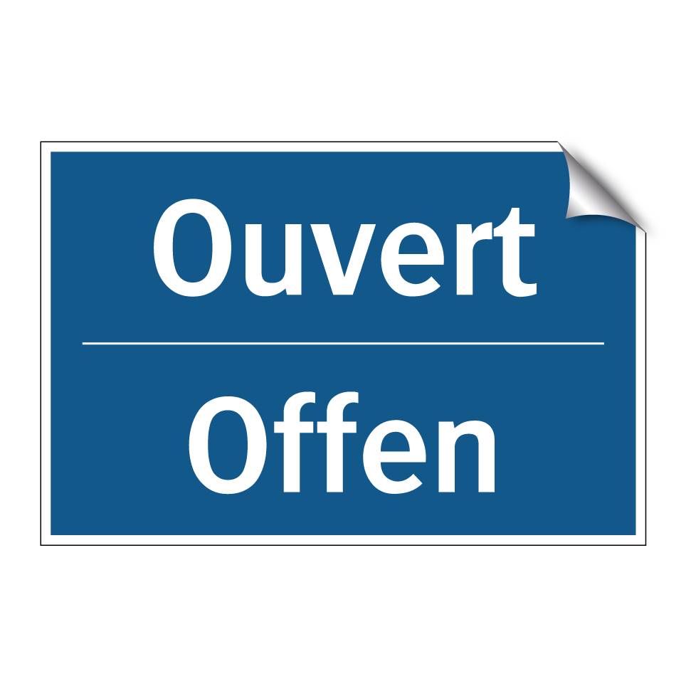 Offen - Ouvert