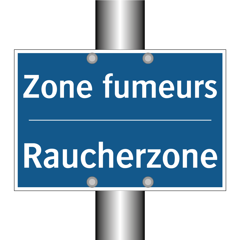 Raucherzone - Zone fumeurs