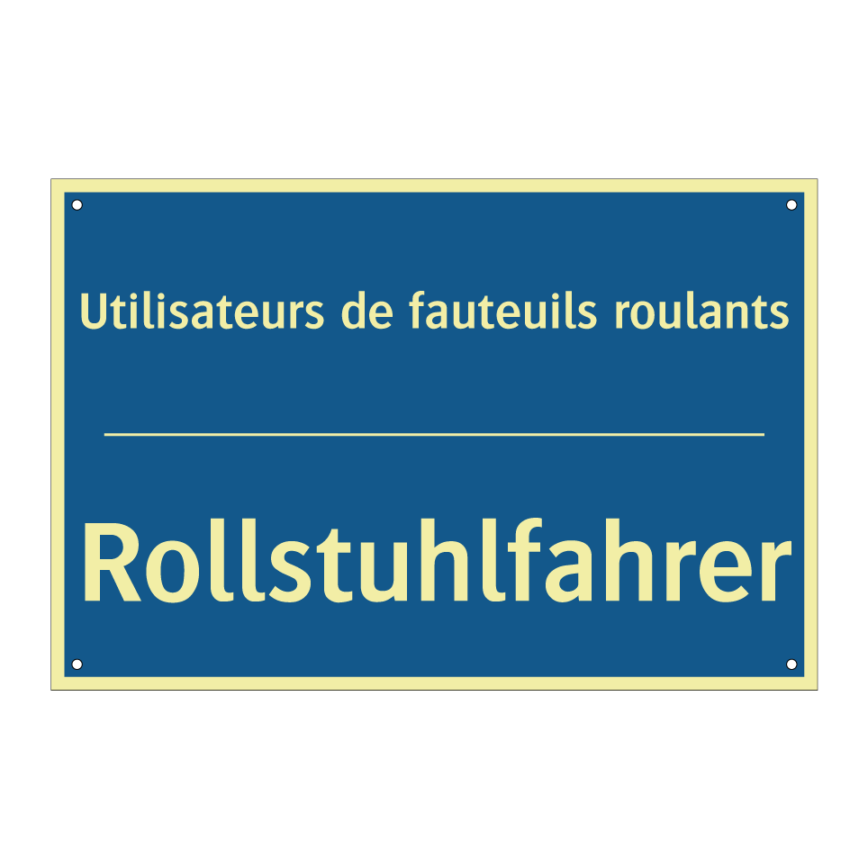 Rollstuhlfahrer - Utilisateurs de fauteuils roulants /.../