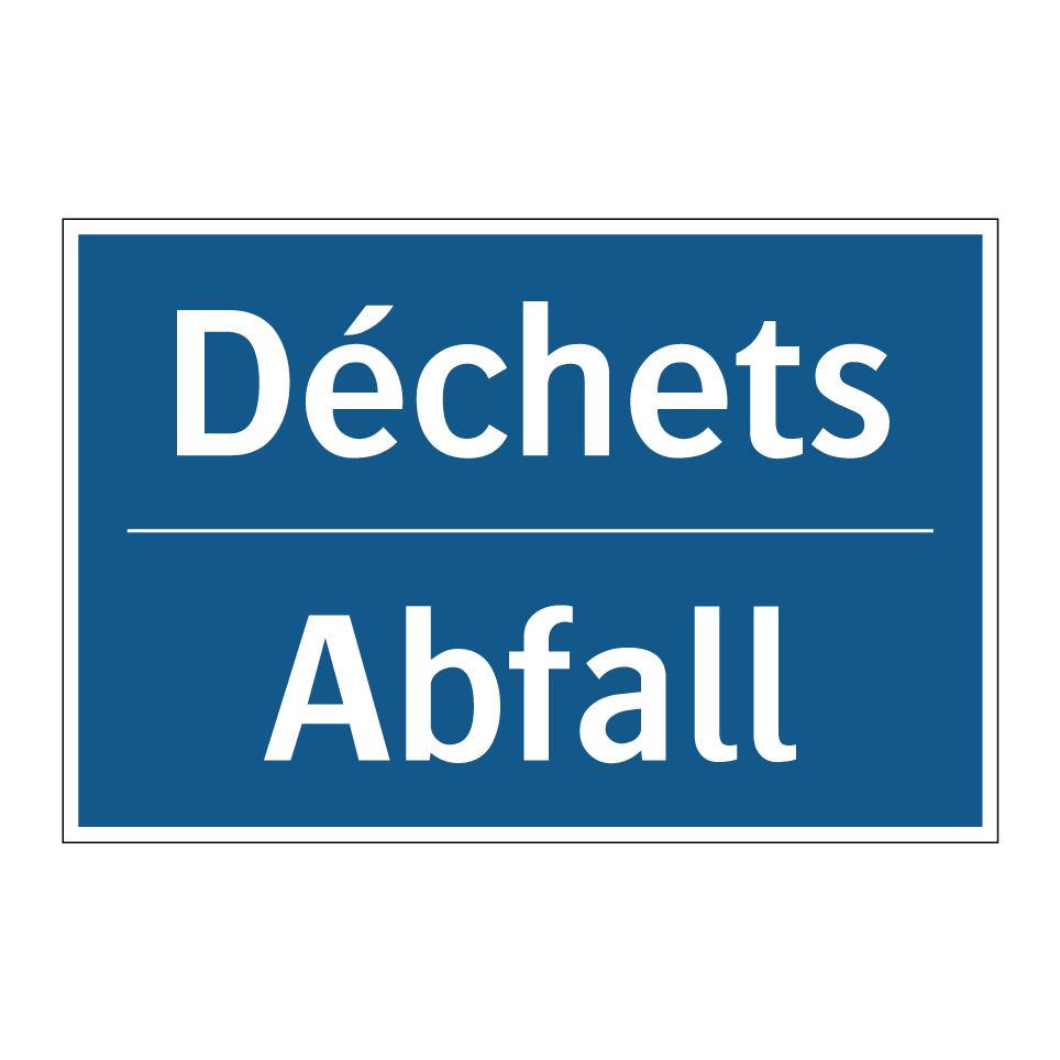 Abfall - Déchets