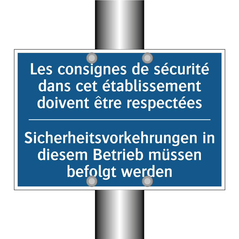 Sicherheitsvorkehrungen in diesem /.../ - Les consignes de sécurité dans /.../