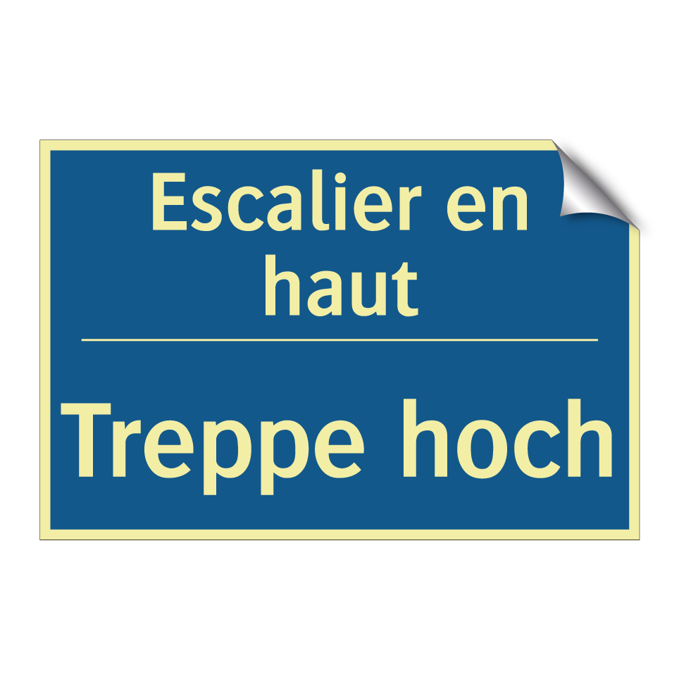 Treppe hoch - Escalier en haut