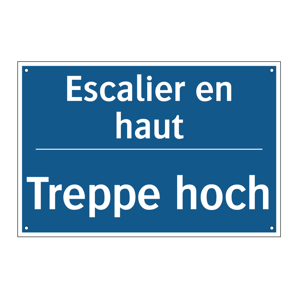 Treppe hoch - Escalier en haut