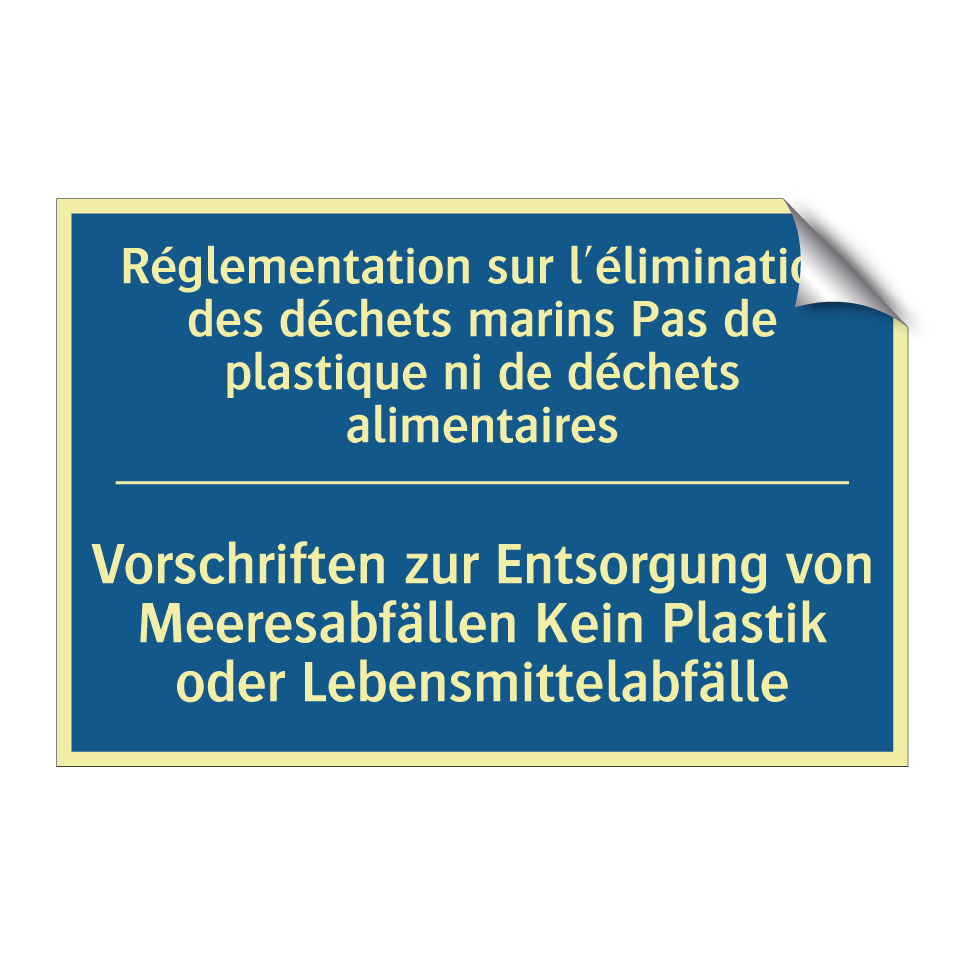 Vorschriften zur Entsorgung von /.../ - Réglementation sur l'élimination /.../
