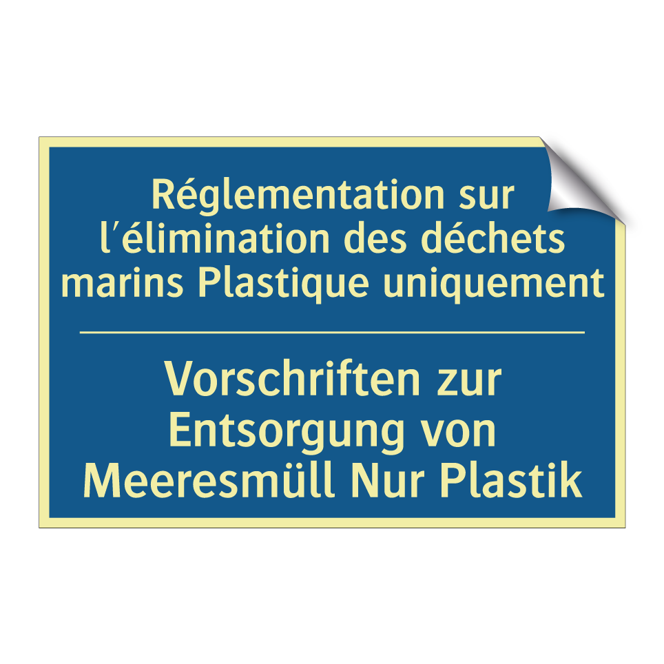 Vorschriften zur Entsorgung von /.../ - Réglementation sur l'élimination /.../