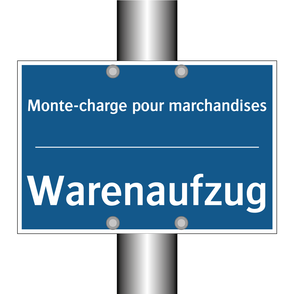 Warenaufzug - Monte-charge pour marchandises