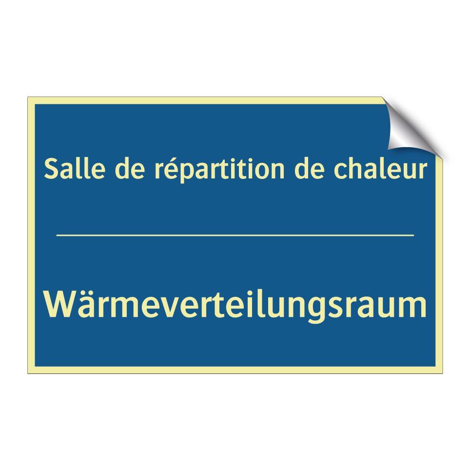 Wärmeverteilungsraum - Salle de répartition de chaleur /.../