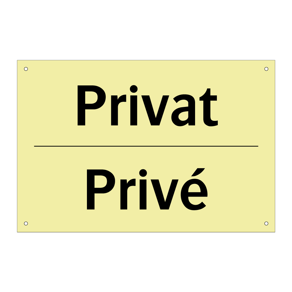 Privat - Privé