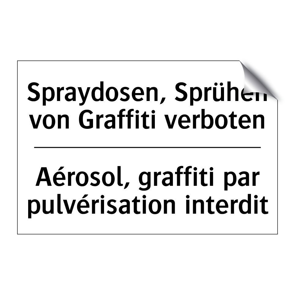 Spraydosen, Sprühen von Graffiti /.../ - Aérosol, graffiti par pulvérisation /.../