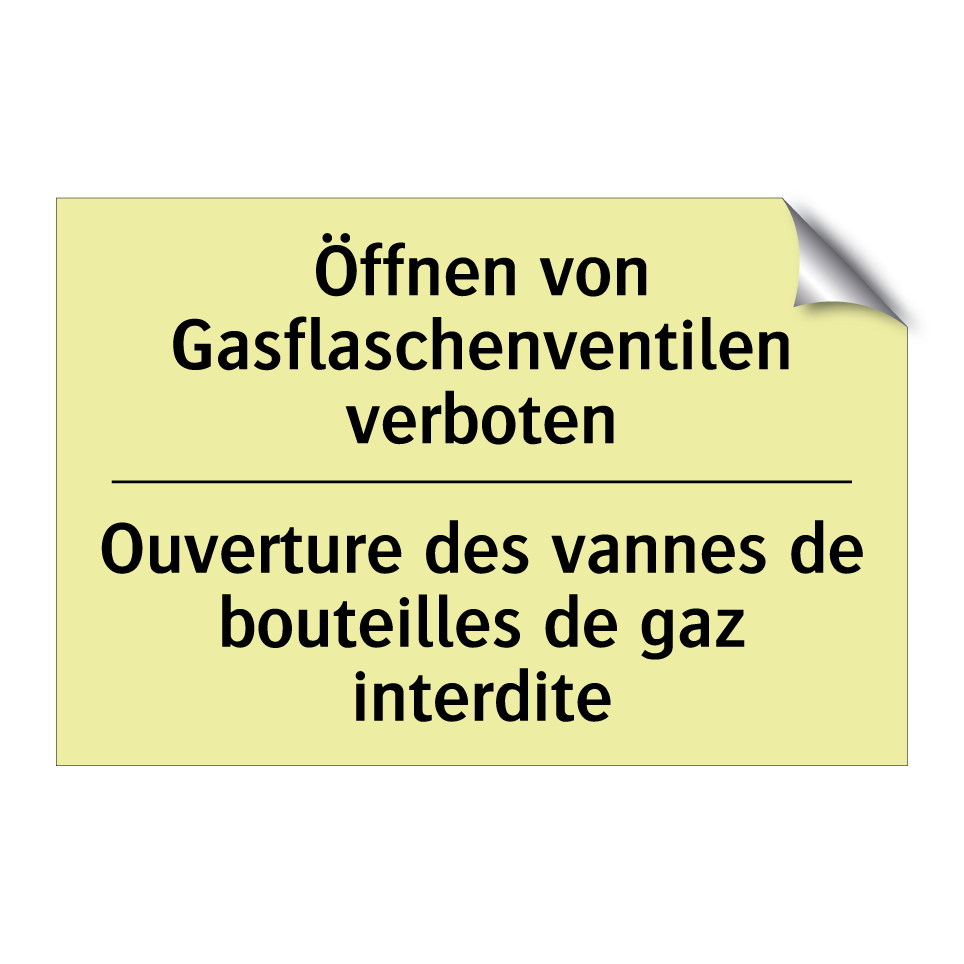 Öffnen von Gasflaschenventilen /.../ - Ouverture des vannes de bouteilles /.../
