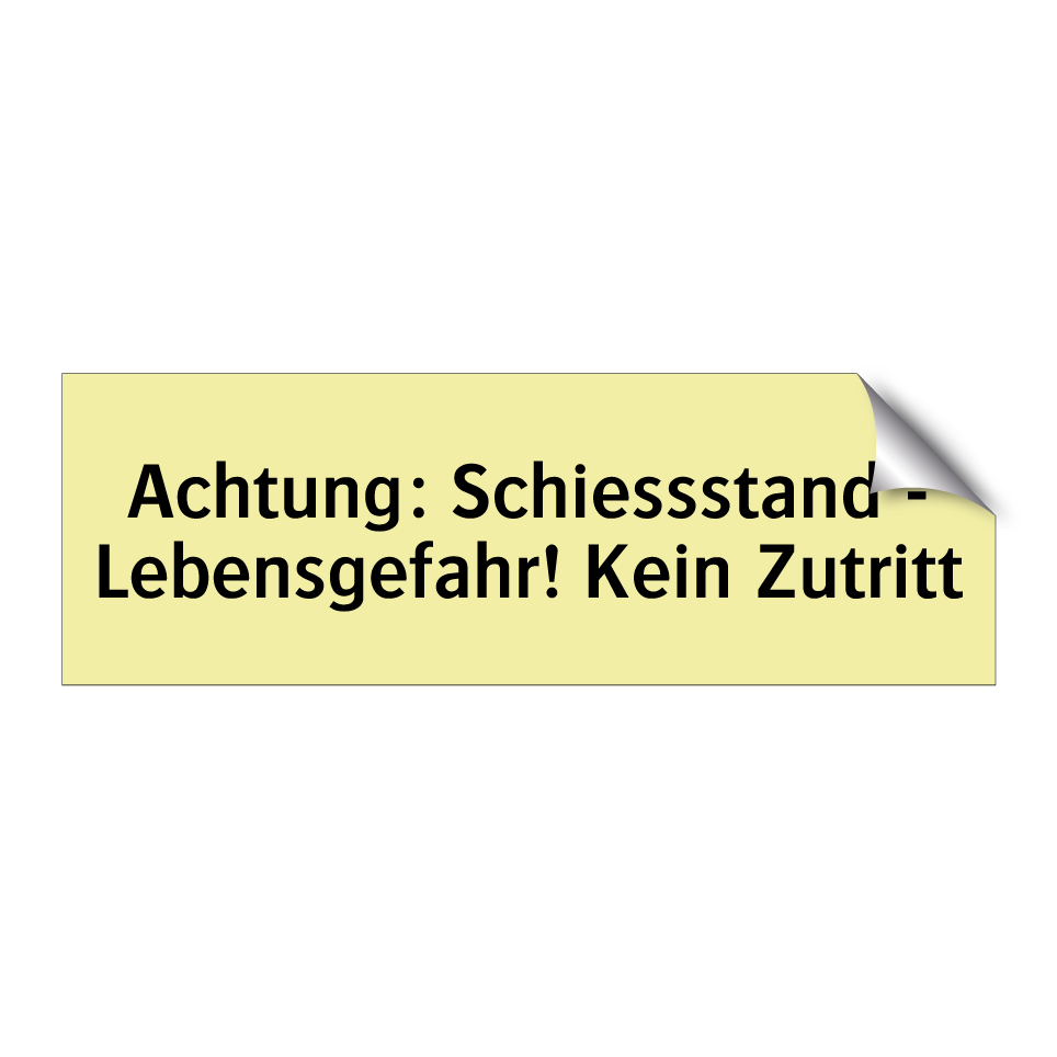 Ab hier gilt: Für Fussgänger verboten