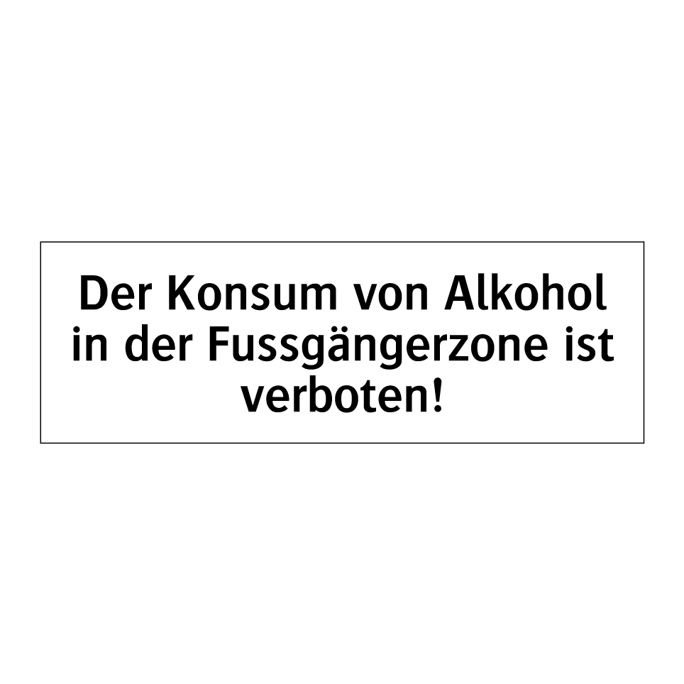 Das Abstellen der Füsse auf dem Sitz ist verboten