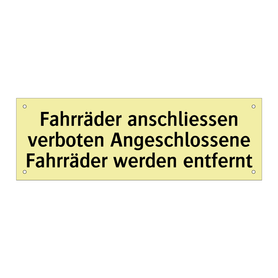 Der Konsum von Alkohol in der Fussgängerzone ist verboten!
