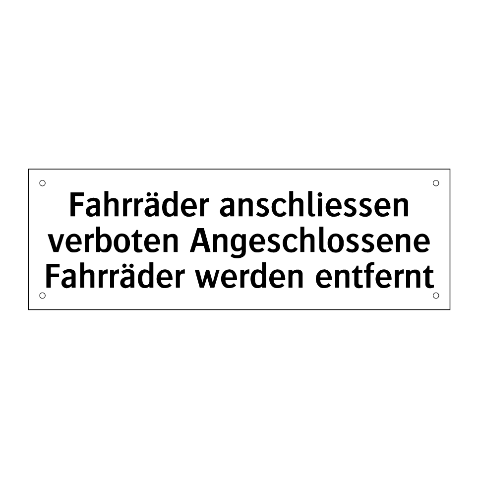 Der Konsum von Alkohol in der Fussgängerzone ist verboten!