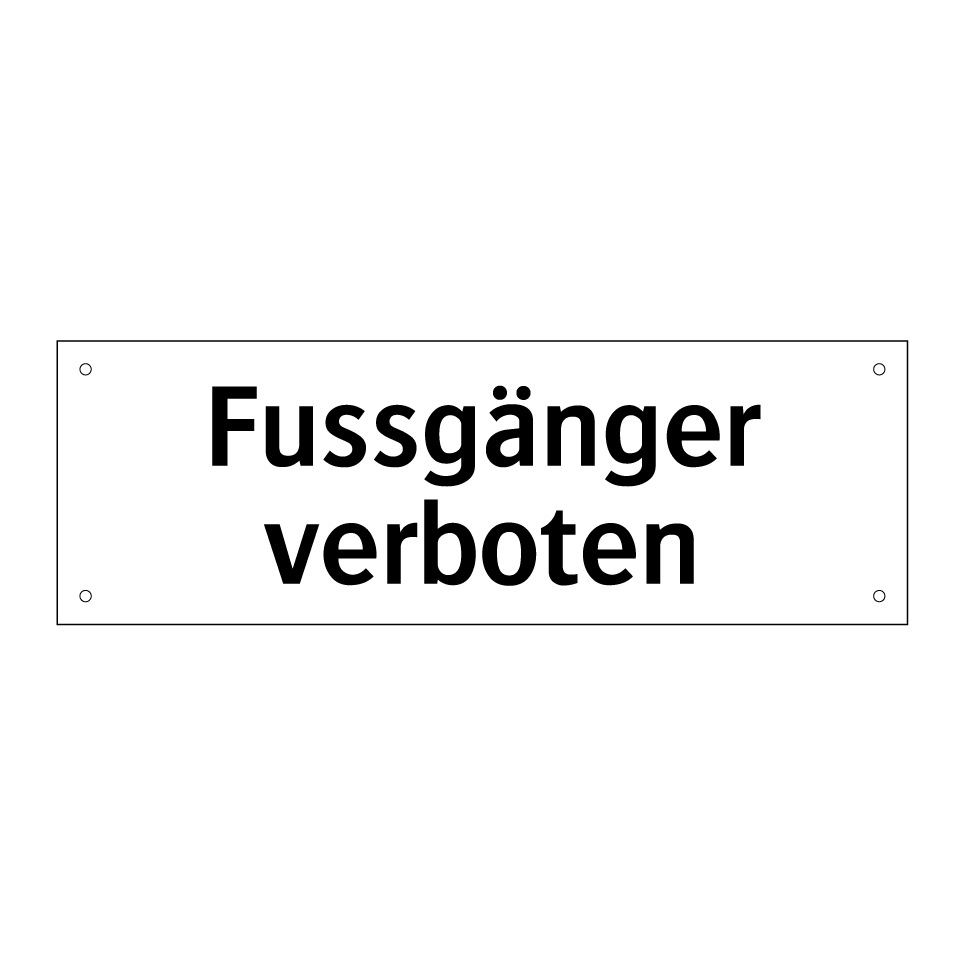 Fussball spielen verboten