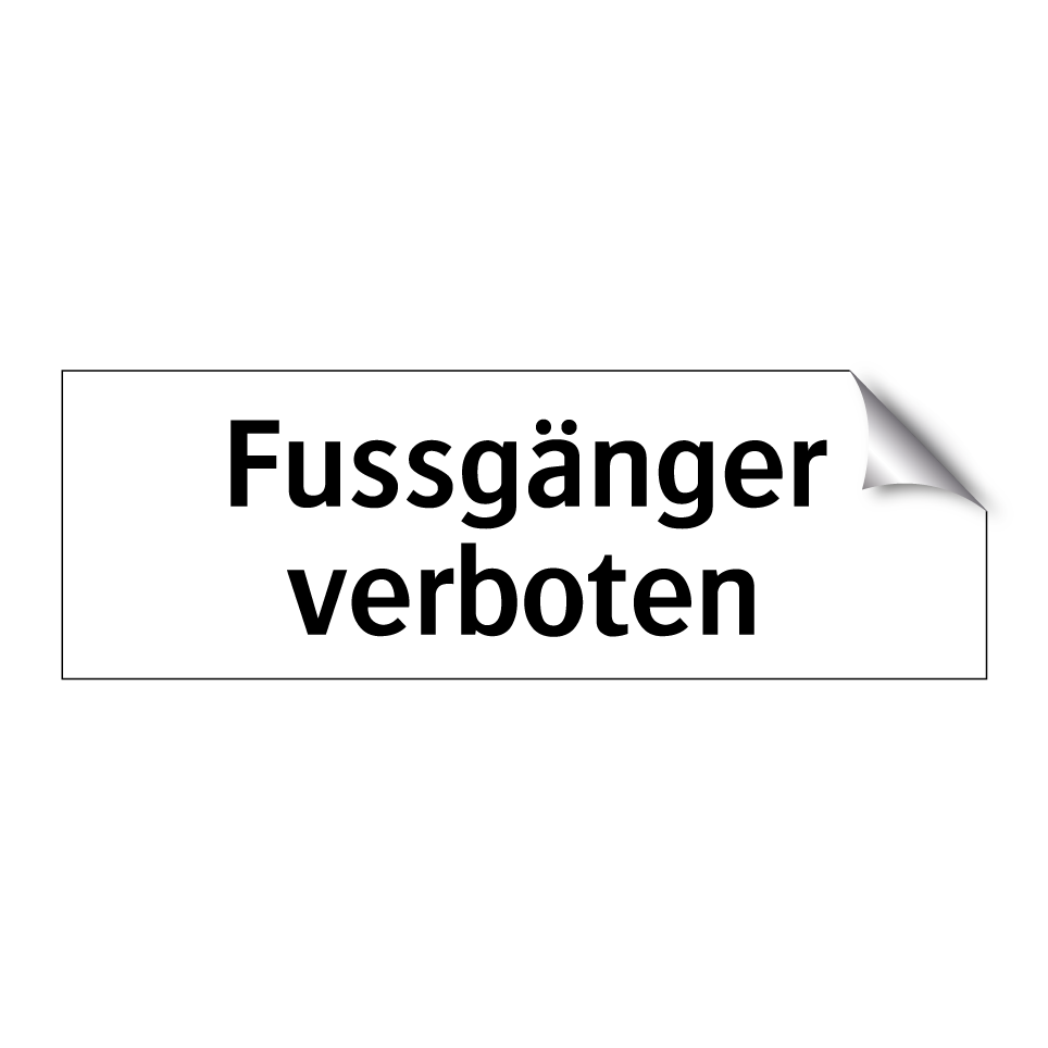 Fussball spielen verboten