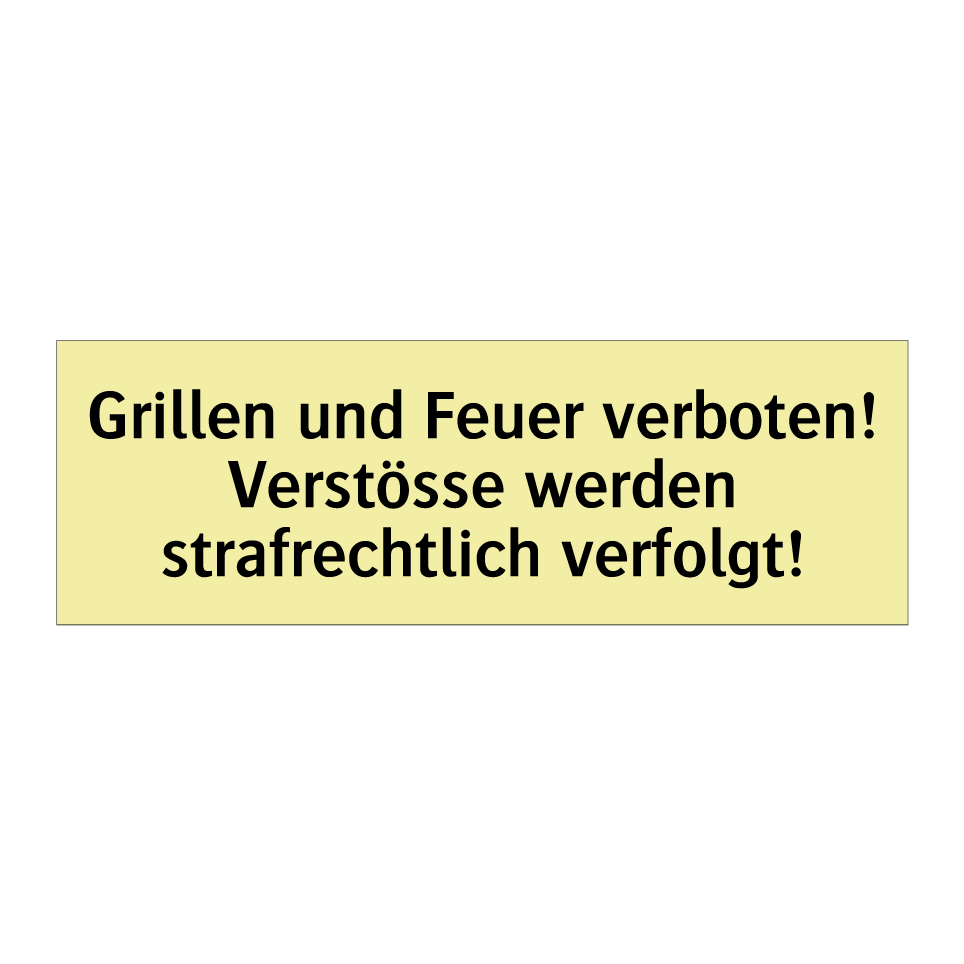 Fussgängerverkehr verboten
