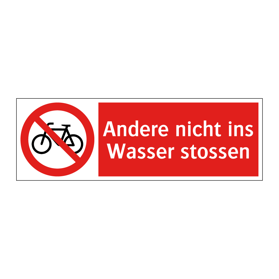 Am Zaun keine Fahrräder anlehnen order anschliessen!