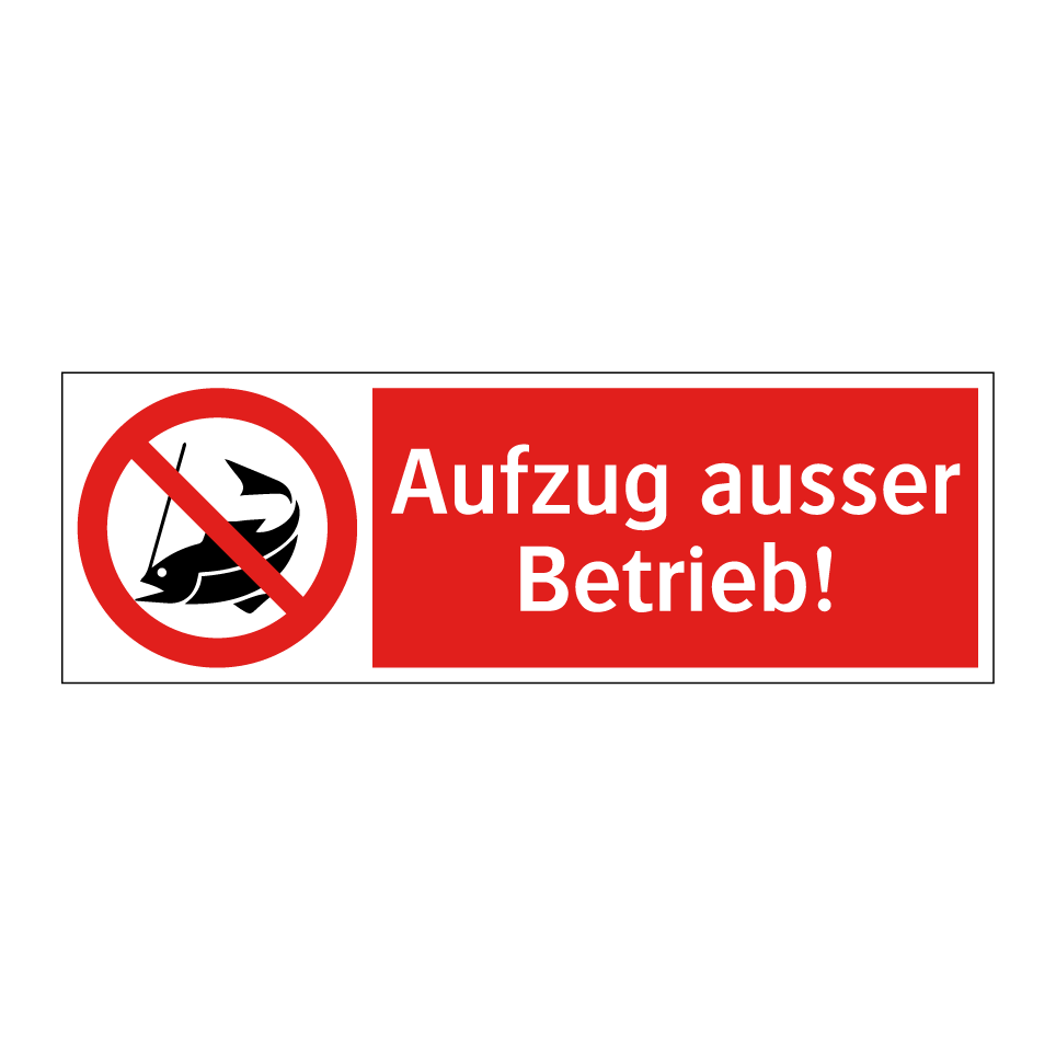 Angeln verboten! Vereinsgewässer - Verstösse werden von der Polizei verfolgt