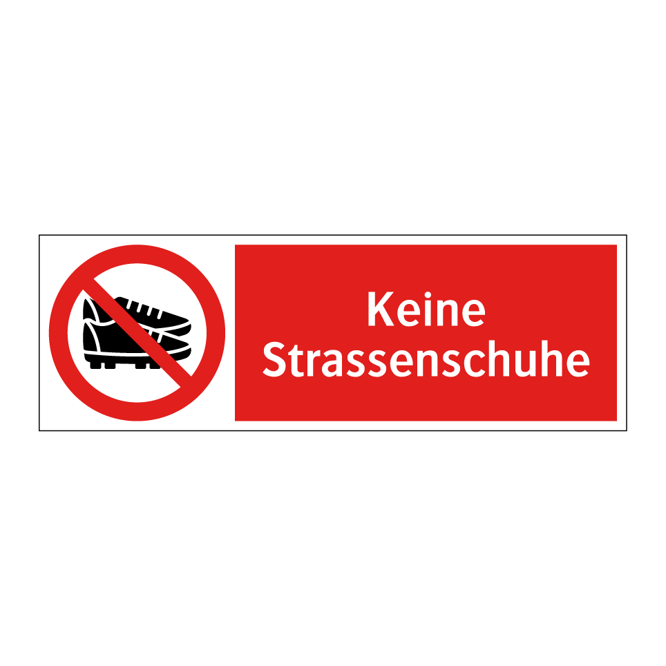 Keine Fussballschuhe