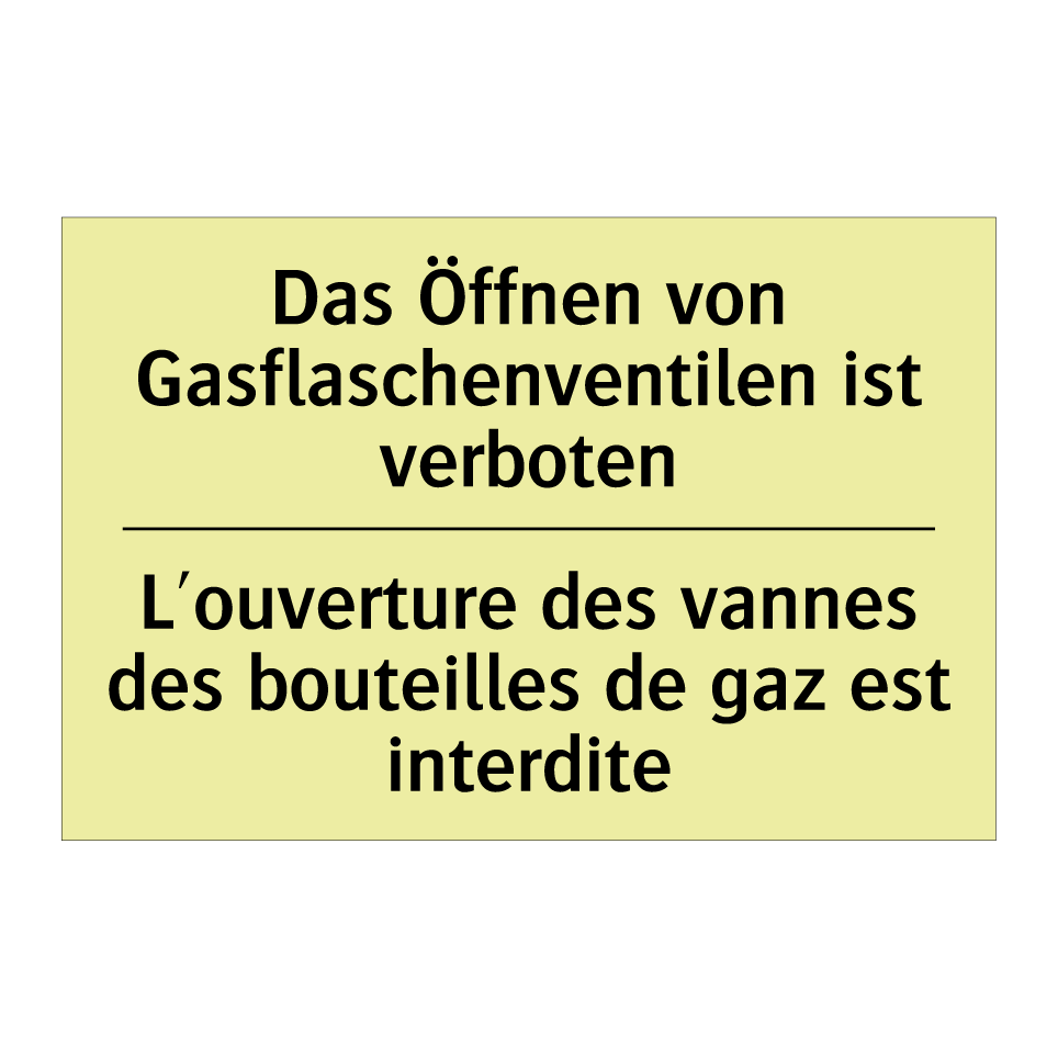 Das Öffnen von Gasflaschenventilen /.../ - L'ouverture des vannes des bouteilles /.../