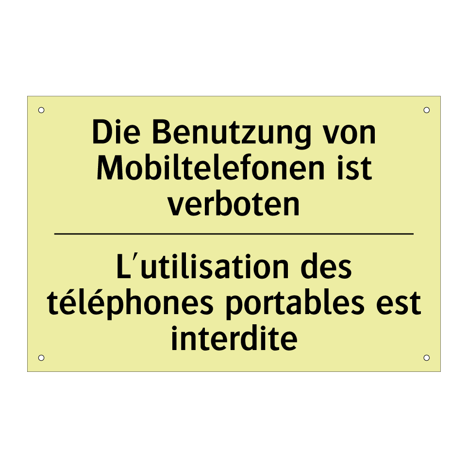 Die Benutzung von Mobiltelefonen /.../ - L'utilisation des téléphones portables /.../