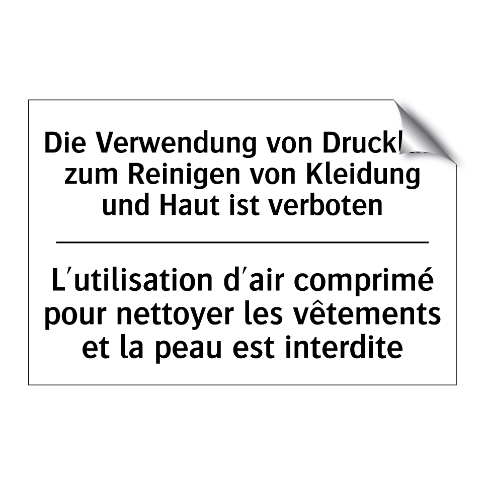 Die Verwendung von Druckluft zum /.../ - L'utilisation d'air comprimé pour /.../