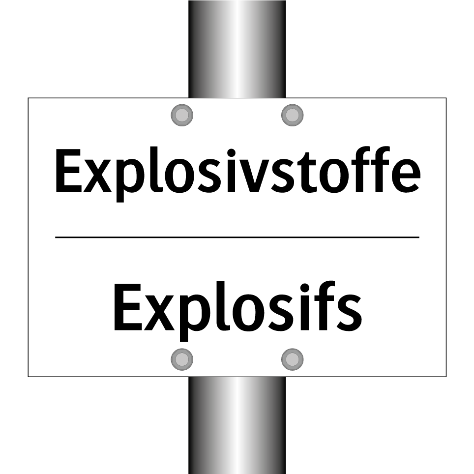 Explosivstoffe - Explosifs