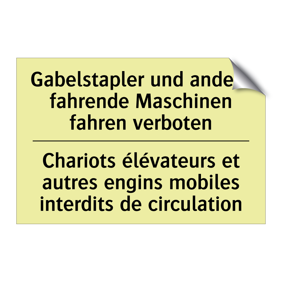 Gabelstapler und andere fahrende /.../ - Chariots élévateurs et autres /.../