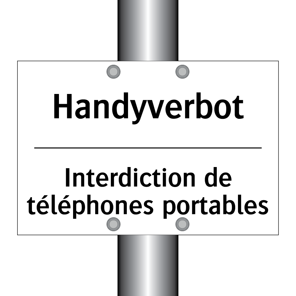 Handyverbot - Interdiction de téléphones portables /.../