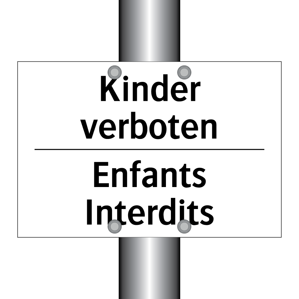 Kinder verboten - Enfants Interdits