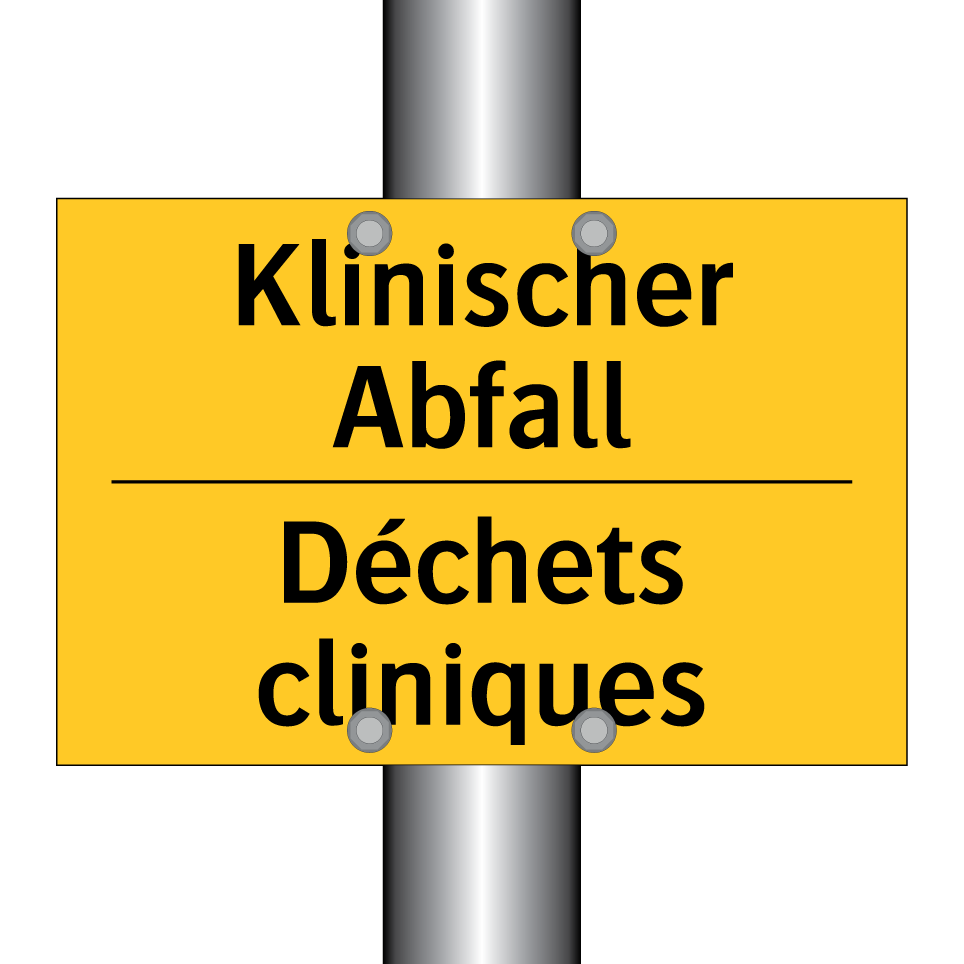 Klinischer Abfall - Déchets cliniques