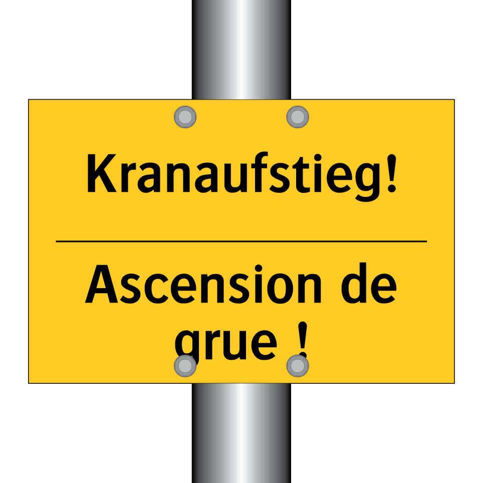 Kranaufstieg! - Ascension de grue !