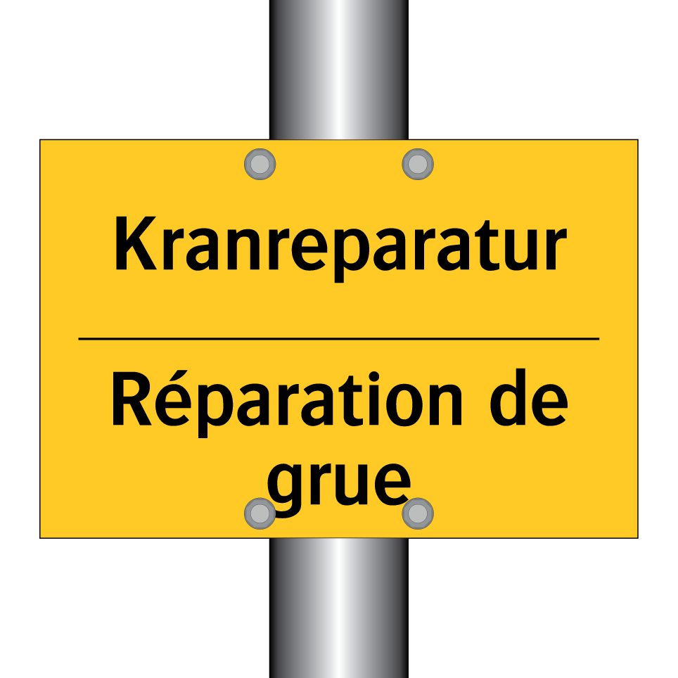 Kranreparatur - Réparation de grue