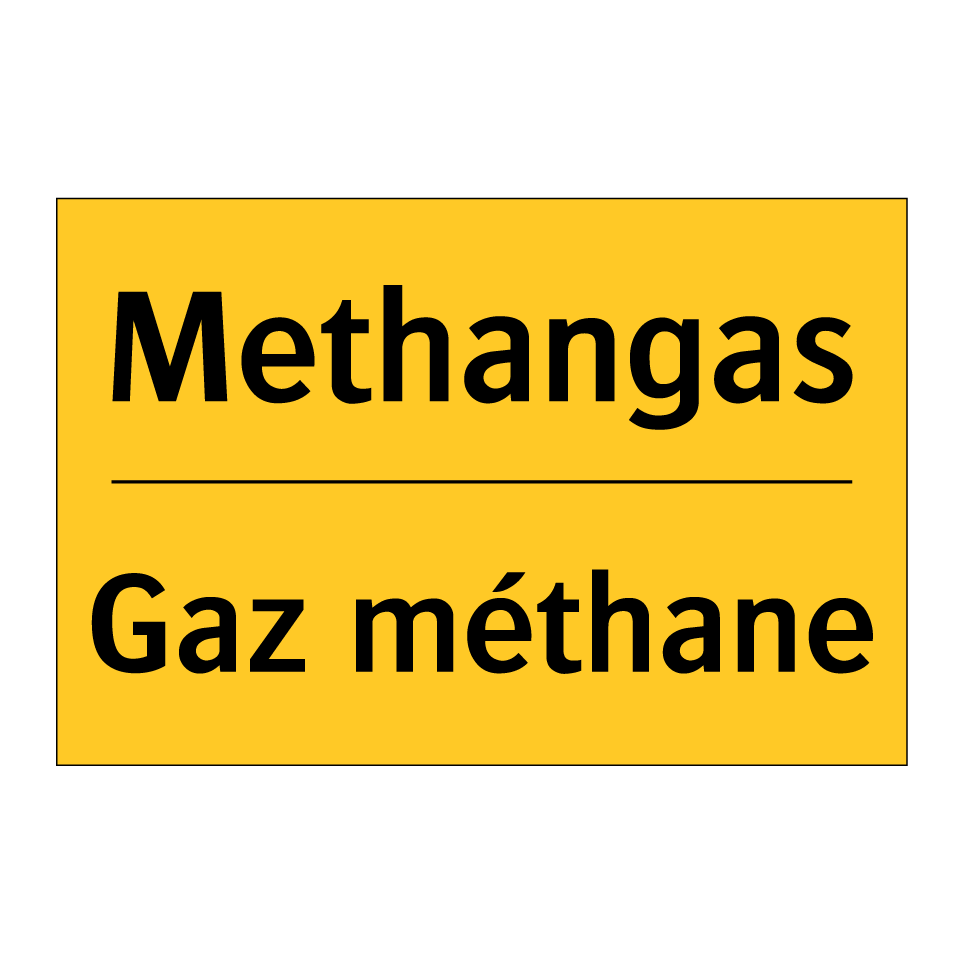 Methangas - Gaz méthane