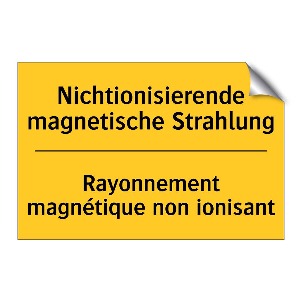 Nichtionisierende magnetische /.../ - Rayonnement magnétique non ionisant /.../