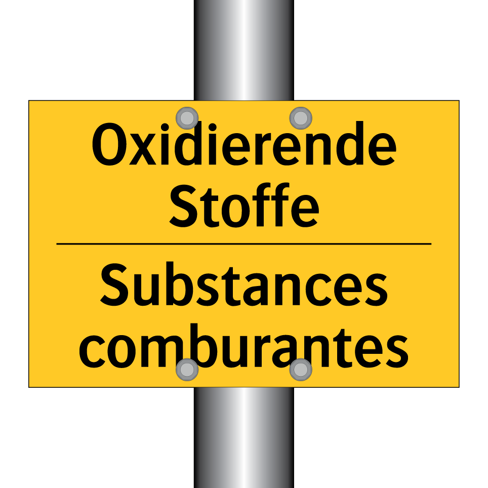 Oxidierende Stoffe - Substances comburantes