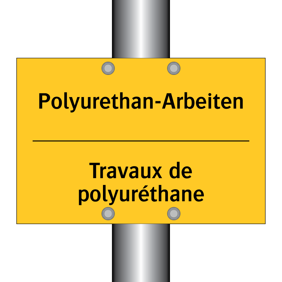 Polyurethan-Arbeiten - Travaux de polyuréthane