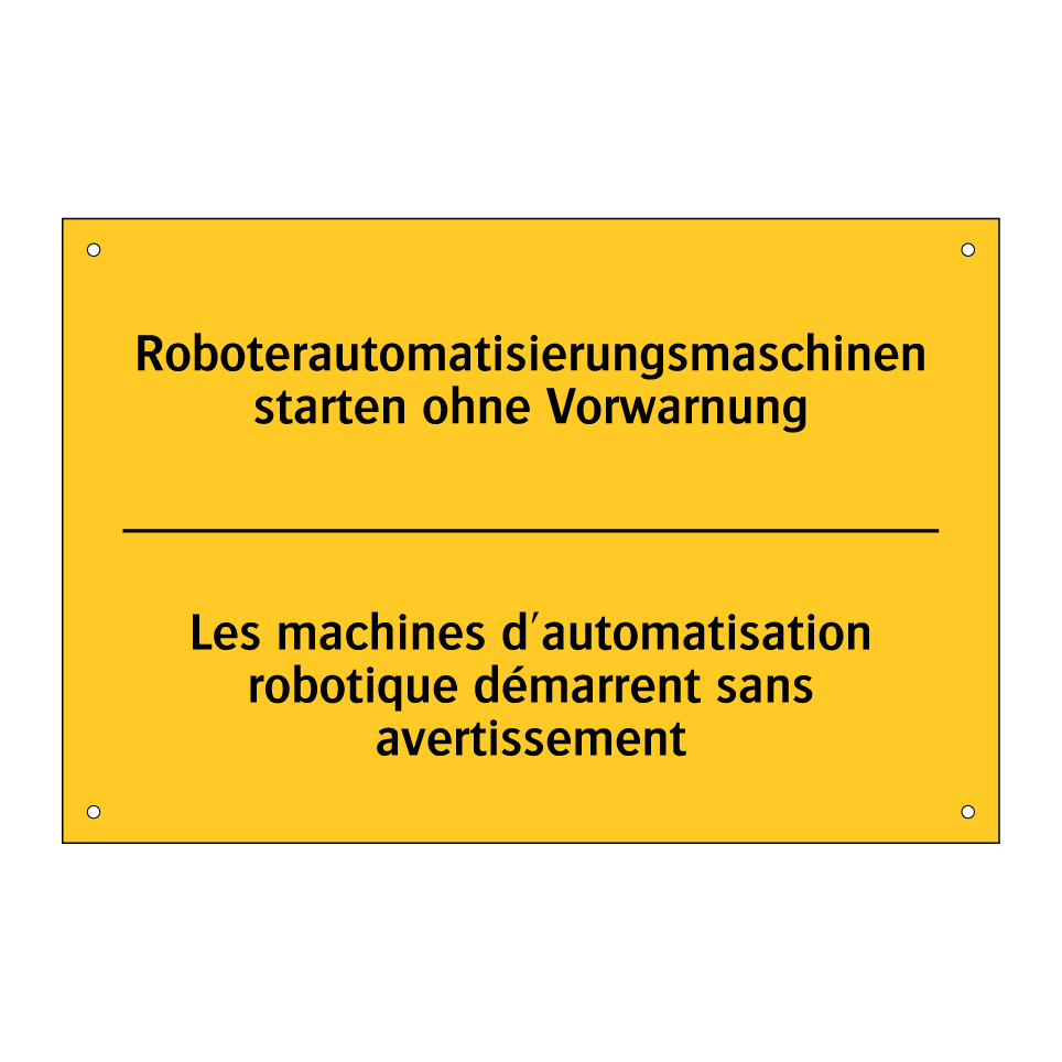 Roboterautomatisierungsmaschinen /.../ - Les machines d'automatisation /.../