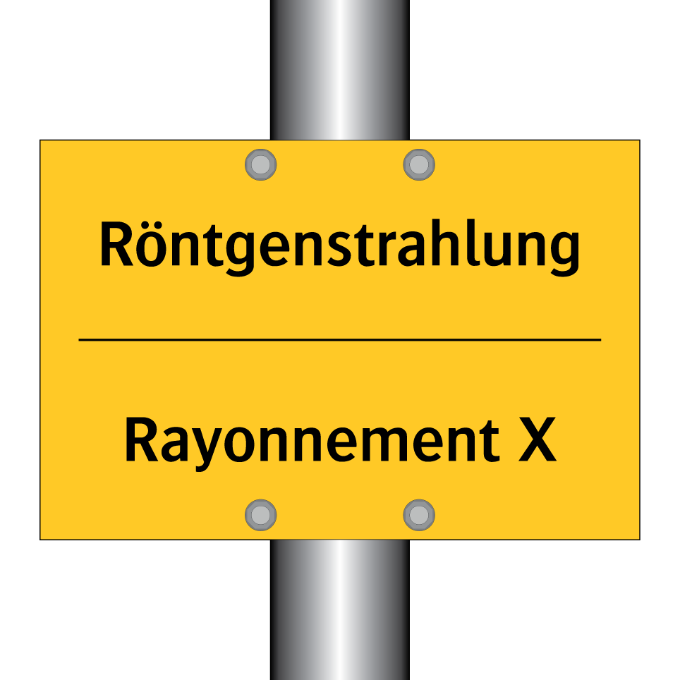 Röntgenstrahlung - Rayonnement X