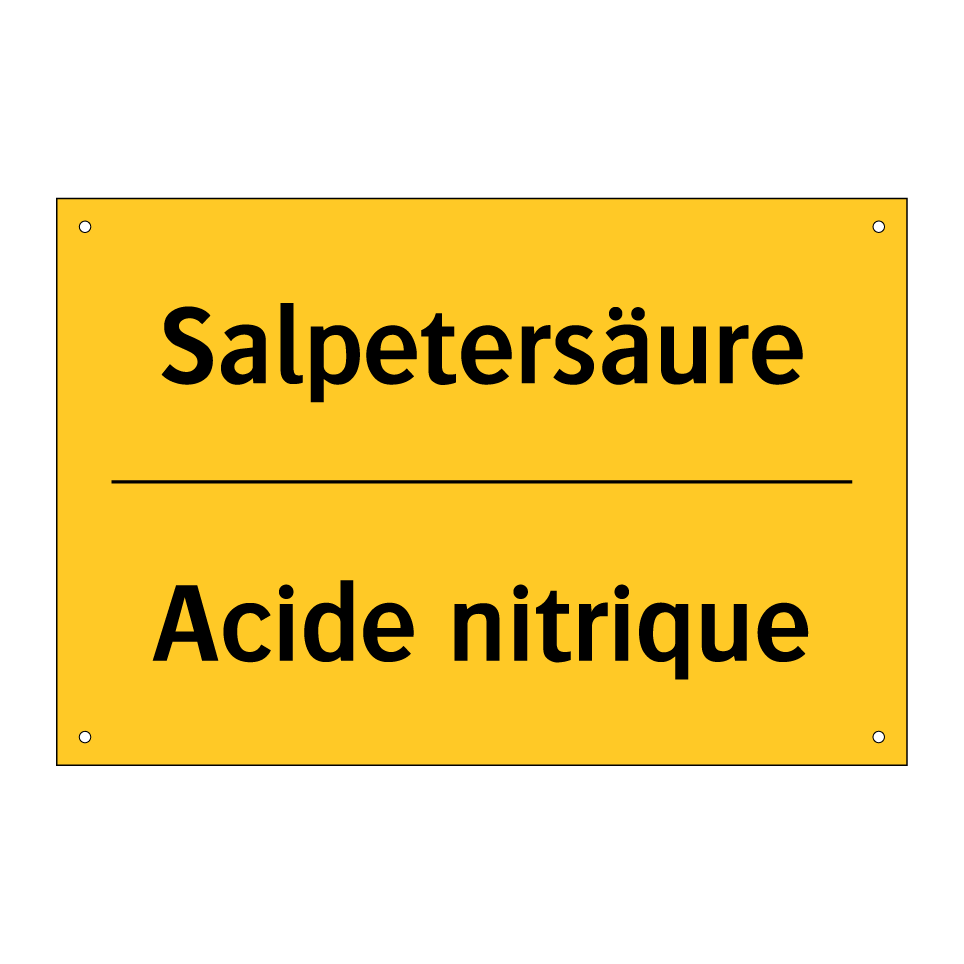 Salpetersäure - Acide nitrique