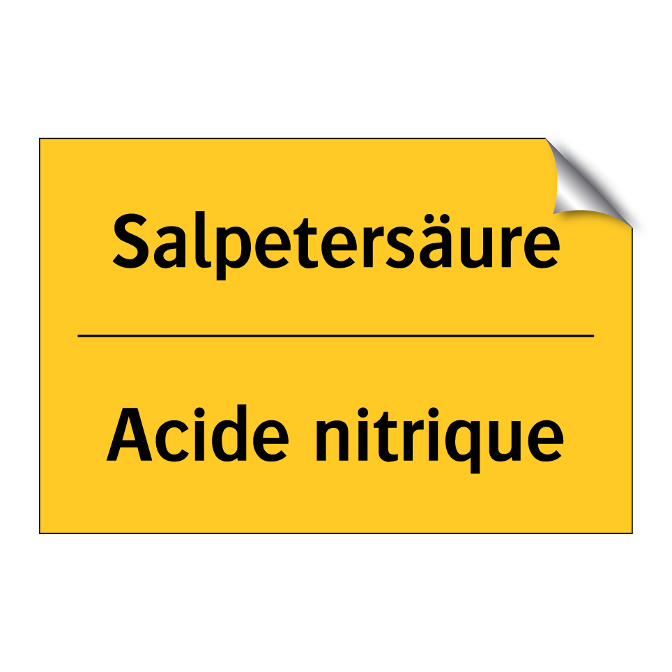 Salpetersäure - Acide nitrique