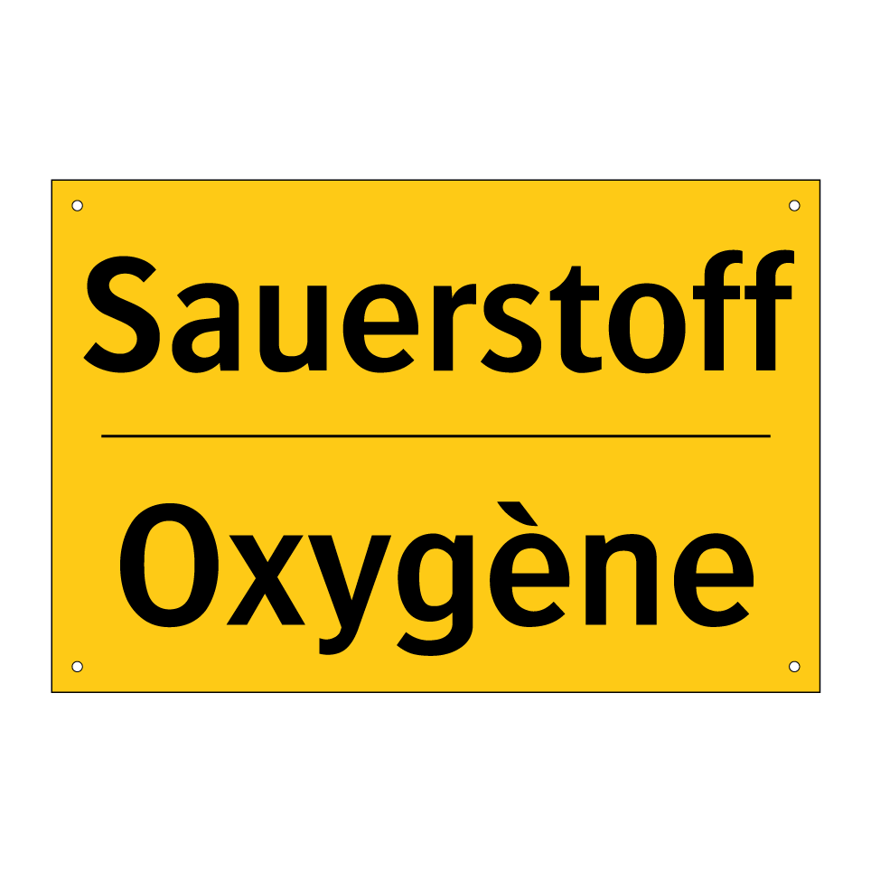 Sauerstoff - Oxygène