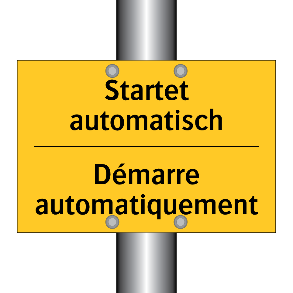 Startet automatisch - Démarre automatiquement