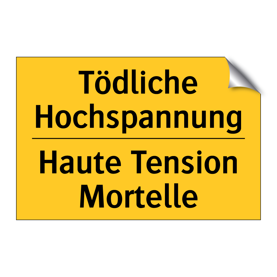 Tödliche Hochspannung - Haute Tension Mortelle