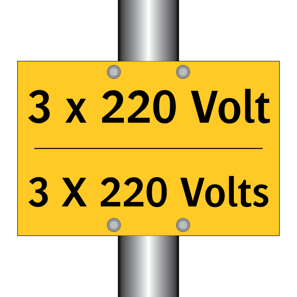 3 x 220 Volt - 3 X 220 Volts