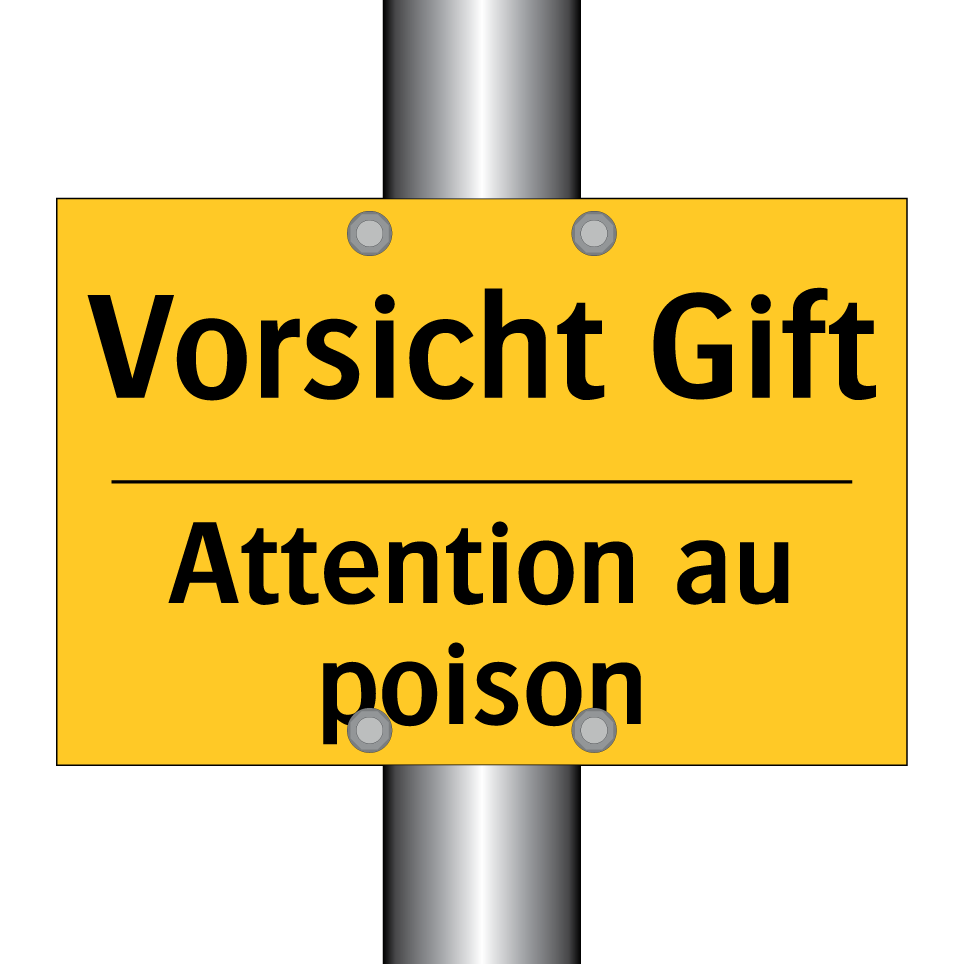 Vorsicht Gift - Attention au poison