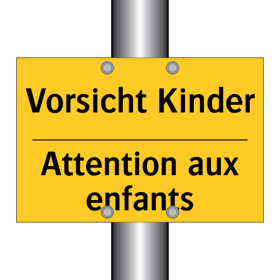 Vorsicht Kinder - Attention aux enfants