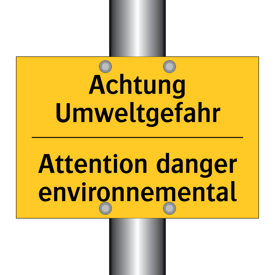 Achtung Umweltgefahr - Attention danger environnemental /.../